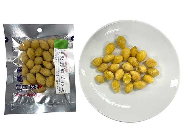 伍魚福 一杯の珍極 揚げ塩ぎんなん ２２ｇ｜セブン‐イレブン～近くて便利～